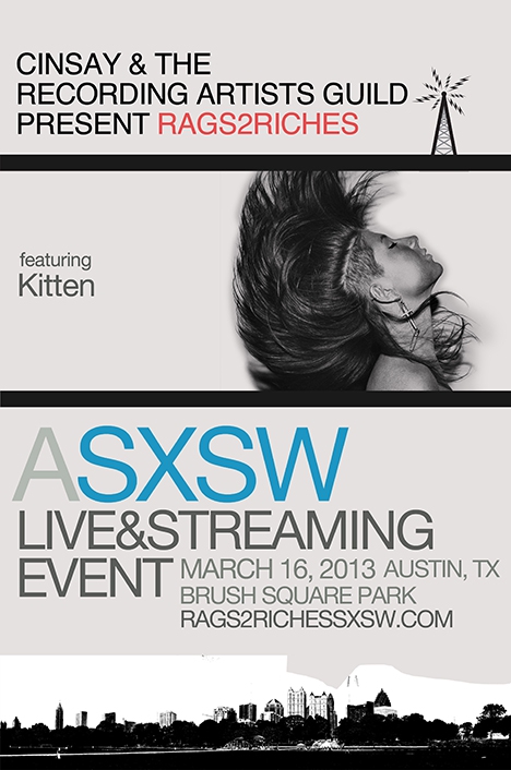 R2RLIVE Marketing Kitten Poster